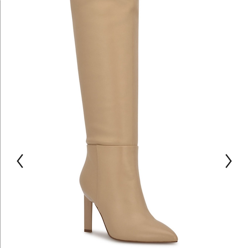 Nine West Eardy Women's Leather Knee-High Boots